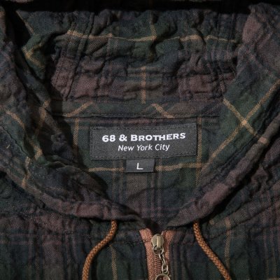画像3: 68&BROTHERS / Madrass Hood Shirts [No. 5031]