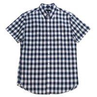 J.CREW / Short-Sleeve Slim Plaid Shirt