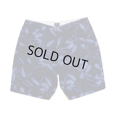 画像1: J.CREW / Linen-cotton beach short in tropical leaves