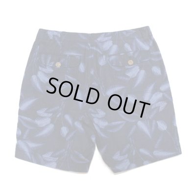 画像2: J.CREW / Linen-cotton beach short in tropical leaves