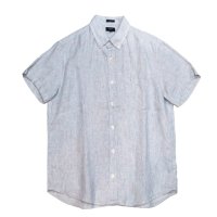 J.CREW / Short-Sleeve Slim Linen Shirt