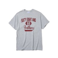 68&BROTHERS /  S/S Print Tee "COLLEGE" [No. 6641]