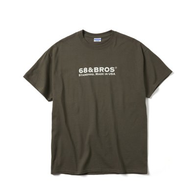 画像1: 68&BROTHERS / S/S STANDARD Tee "STANDARD" [No. 7013]