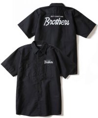 68&BROTHERS /  S/S Print Work Shirts “Brothers” [No. 7313]