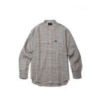 68&BROTHERS / LS Band Collar Shirts Big Silhouette [No.7413]