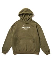 68&BROTHERS / L/S Hood Big Silhouette "UNION MADE" [No.7523]