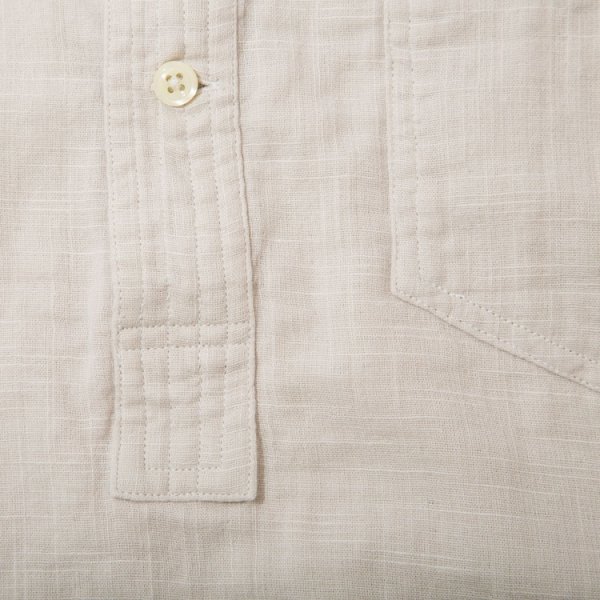 画像4: 68&BROTHERS / L/S Gauze Popover Shirts [No. 5034] (4)