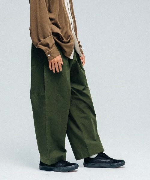 画像7: 68&BROTHERS / Cotton 2Tuck Wide Pants [No. 6615] (7)