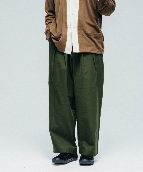 画像6: 68&BROTHERS / Cotton 2Tuck Wide Pants [No. 6615] (6)