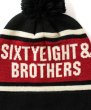 画像6: 68&BROTHERS / Bon Bon Knit Cap "SIXTYEIGHT" [No. 7105] (6)