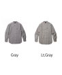 画像4: 68&BROTHERS / LS Band Collar Shirts Big Silhouette [No.7413] (4)