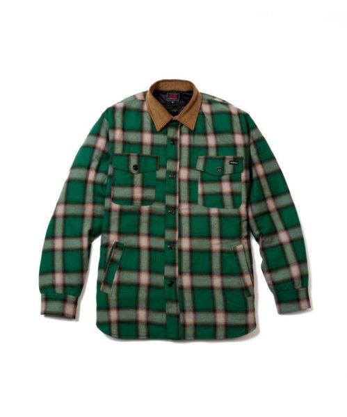 画像3: 68&BROTHERS /  Plaid C.P.O Shirts w/liner [No.7410] (3)