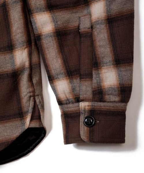 画像7: 68&BROTHERS /  Plaid C.P.O Shirts w/liner [No.7410] (7)