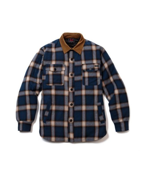 画像2: 68&BROTHERS /  Plaid C.P.O Shirts w/liner [No.7410] (2)
