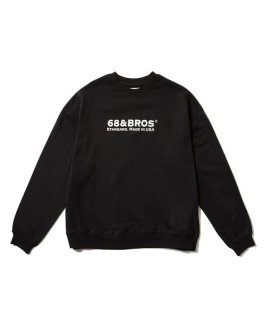 68&BROTHERS / L/S Hood Big Silhouette 