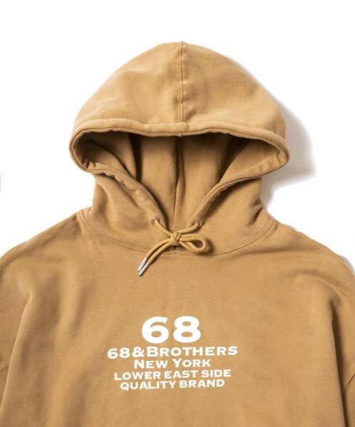 画像7: 68&BROTHERS / L/S Hood Big Silhouette "QB" [No.7522] (7)