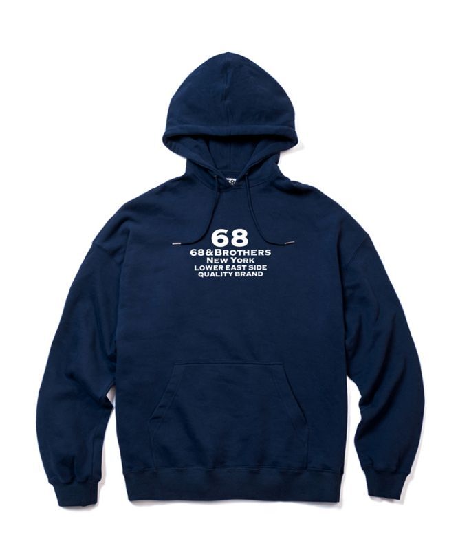 68&BROTHERS / L/S Hood Big Silhouette 