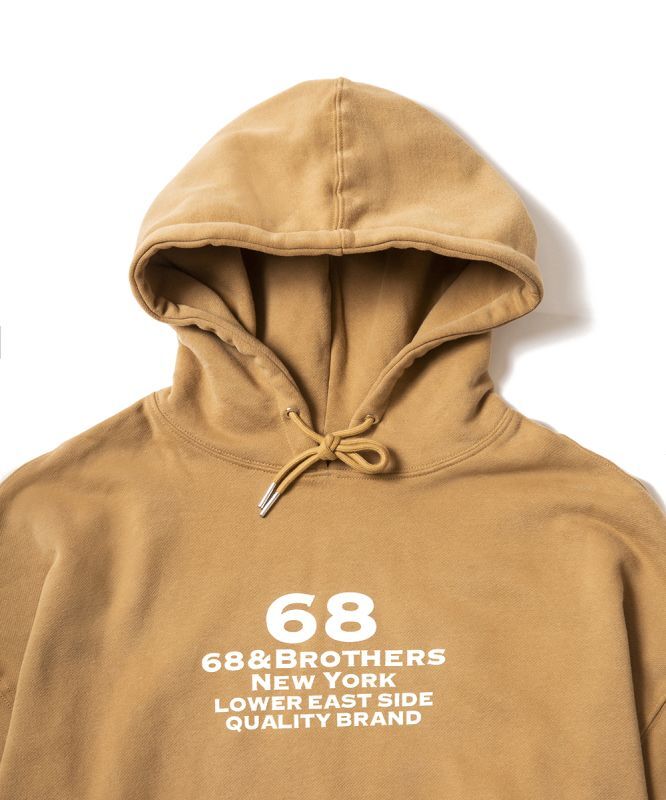 68&BROTHERS / L/S Hood Big Silhouette 